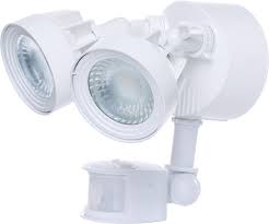 Nuvo 65 208 Modern White Led Exterior Motion Sensor Motion Detector Light Nuv 65 208