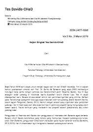 Buku pedoman pendidikan doktor psikologi. Pdf Kajian Singkat Tes Davido Chad Gita Widya Laksmini Soerjoatmodjo Academia Edu