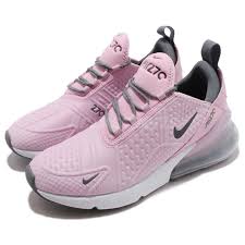 Details About Nike Air Max 270 Se Gs Pink Grey White Kid Youth Women Running Shoes Aq2654 600