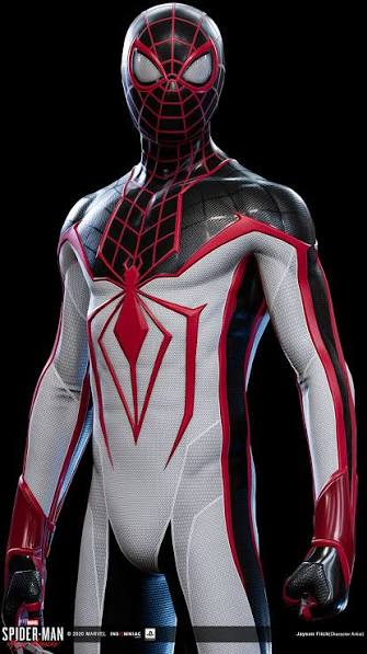 T.R.A.C.K. Suit (Miles Morales/Spider Man Miles Morales/Spider Man 2 PS5) Minecraft Skin