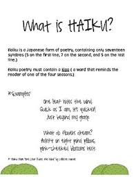 Writing Haiku Poetry Haiku Poetry Haiku Poems Haiku Poems For Kids