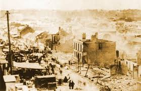 Tales From Colonial Queensland The Great Fire Of Brisbane 1864 The Great Fire Australia History Brisbane