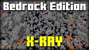 As the title says, this is just a texture pack. Minecraft Xray Texture Pack Bedrock X Ray V1 8 2 For Minecraft Bedrock 1 16 The Texture Is Derived From The Redstone Block So That It Will Be Compatible With Most Packs If The