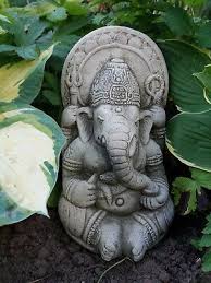 Mogulinterior is a leading dealer & traders of ganesha idols, ganesha idol, indian statues, lord statue, and many more. Stone Garden Ganesh Elephant God Buddha Statue Ornament 18 50 Picclick Uk