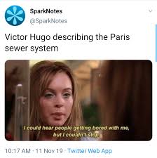 Set during the period 1815 to 1832 in france, countless people have enjoyed this novel about jean. Victor Hugo Describing The Paris Sewer System Ayearoflesmiserables