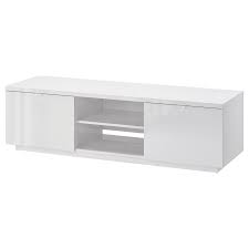 Byas Tv Unit High Gloss White 63x16 1 2x17 3 4 Ikea Ikea Tv Stand Tv Bench White Tv Unit