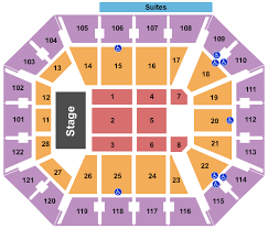 mohegan sun arena seating chart rows seat numbers and