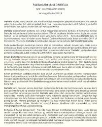 Namun, ketika iklan membawa pesan yang berkaitan dengan perusahaan, maka saat itu iklan merupakan alat atau media humas. Publikasi Alat Musik Darbella Serikat Darbuka Indonesia Facebook