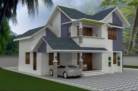 4bhk Stylish Kerala Style Low Cost House Jaipur Architecture Design Portfolio Small House Design House Front Design House Design