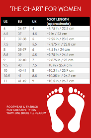 womens shoe size chart shoe size chart womens feet