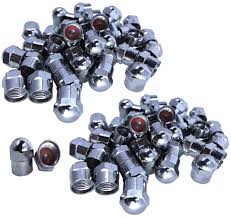 Amazon.com: Muzzys -Set of 100- Premium Chrome Valve Stem Caps, Tire Rim  Wheel Nuts, TPMS Safe, Chromies, Universal Fit: Car, Truck, Bike, Corrosion  Proof : Automotive