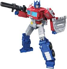 A page for describing characters: Amazon Com Transformers Toys Generations War For Cybertron Kingdom Leader Wfc K11 Optimus Prime Action Figure Kids Ages 8 And Up 7 Inch Toys Games