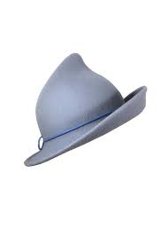 Fleur Hat Light Blue Hat Cosplay Costume Millinery Wool Hat Blue Hat Harry Potter Hat Fleur Delacour Cosplay