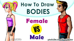Check spelling or type a new query. How To Draw A Body How To Draw Anime Manga Tutorial Male Vs Female Mei Yu Online Art Lessons Youtube