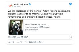 It is most certainly chili dog time. Chili S Pays Tribute To Vine Star And Welcome To Chili S Meme Creator Adam Perkins Pr Week