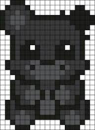 Pixel Art Nightmare Fnaf4 Pixel Art Grid Pixel Art Pattern Pony Bead Patterns