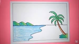 Download mp3 cara melukis dan video mp4 gratis. 12 Langkah Cara Menggambar Pemandangan Pantai Anak Kecil Juga Bisa Dailysia