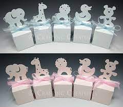 Boy Girl Cricut Baby Shower Party Favor Boxes Baby Shower