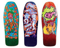 It's 10.75 inches wide by 34 inches long and only 300. Old School Skateboards Skate Art Skateboard