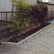 ピンコロ石 カインズホーム カインズ 花壇ｄｉｙ 花壇 などのインテリア実例 2017 07 28 15 04 51 roomclip ルームクリップ 花壇 花壇 diy 庭 リフォーム