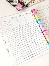 Check spelling or type a new query. Free Printable Lined Vertical Weekly Layout For Happy Planner Other Planners Lovely Planner