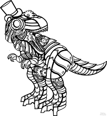 This set of coloring pages is selected precisely for that purpose. Steampunk Style Coloring Pages For Kids Adults Rainbow Printables