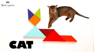 Tangram Animals Names Voices 2 Eagle Swan Duck Camel Bear Cat Dog Rabbit Fish Youtube