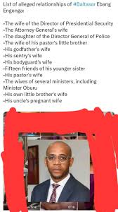 Chai, and hes a fine man o! But in the wrong profession!! He should have  been in the porn industry!!! Haba, over400 tapes found.... Meet  BaltasarEngonga, EquatorialGuineas Financial Crime Chief. FWTB ToyeenB 