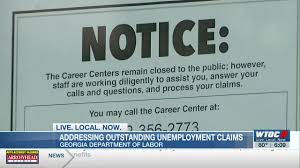 Ga Legislators Holding News Conferences To Address Unreceived Unemployment Benefits