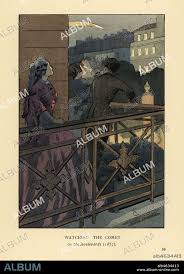 binoculars. Handcoloured lithograph ...