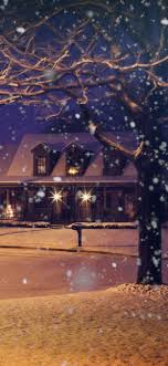 Apple rolls out ios 14.7 with magsafe battery pack support for iphone 12. Christmas Lights Snow Wallpaper Iphone Sheikhalove Iphone Wallpaper