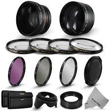 58mm Lens Set Filter Kit For Canon Eos 100d 600d 650d 700d 1200d 1100d 70d 60d Photography Lenses Telephoto Zoom Lens Macro Lens