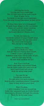 I Don T Have Any Photographs Of You To Keep In My Pocket But I Keep You Forever In My Soul You Are Burned Into It An Music Lyrics Song Quotes Favorite Lyrics