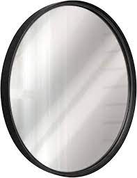 A round mirror can suit any room in your home or if you need round mirrors they can be matching or mismatched to suit your style. Amazon Com Black Round Wall Mirror 27 5 Inch Large Round Mirror Rustic Accent Mirror For Bathroom Entry Dining Room Living Room Metal Black Round Mirror For Wall Vanity Mirror Large Circle