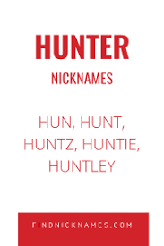 Eventually, players are forced into a shrinking play zone to engage each other in a tactical and diverse. 30 Creative Nicknames For Hunter Find Nicknames