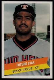1987 TCMA International League All-Stars Bruce Fields Toledo Mud Hens
