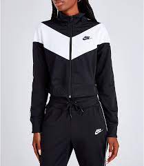Womens Nike Sportswear Heritage Track Jacket Finish Line Nike Women Outfits Sporty Outfits Trendy Jackets