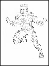 The company was purchased by marvel comics in november 1994. Printable Coloring Pages Captain Marvel 29