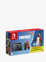 The free nintendo switch exclusive skin (how to get it) fortnite new nintendo switch skin bundle today i talk about the. Nintendo Switch Console With Fortnite Game Bundle At John Lewis Partners