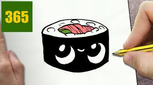 How To Draw A Sushi Cute Easy Step By Step Drawing Lessons For Kids Youtube In 365 sketches i'll teach you step by step drawing. how to draw a sushi cute easy step by step drawing lessons for kids
