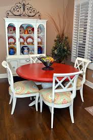 Pin By Emily Cleveland On Our Home Colorful Table Red Dining Room Decor