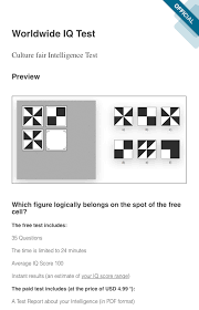 Pin On Worldwide Iq Test