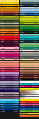 view color charts du all art drafting supply