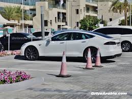 Tesla commands an elite pedigree, though compared to other premium european ev brands, teslas are more affordable, with better range. Tesla Model S Electric Car Spotted In Abu Dhabi Drive Arabia