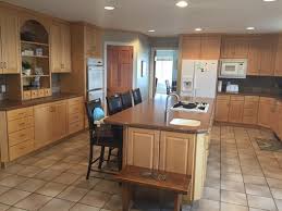 remodel kitchen and keep maple cabinets