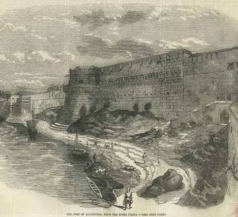 The Allahabad Fort, now an Army Ordnance Depot, prohibits photography, so descriptions must rely on personal observations. Renamed Prayagraj, the city has a rich history as one of India's holiest sites, located