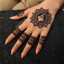 Tapi coba perhatikan bagaimana detailnya. Minimalistic Mandala Mehendi Designs For Intimate Weddings