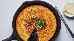 Skillet Cornbread With Chives Recipe | Bon Appétit