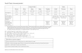 sock math sock chart measurements goodknit kisses