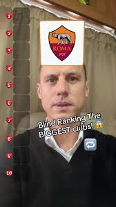 Steve Sidwell blind ranks the BIGGEST clubs! #football #blindrankings  #footballtiktok #stevesidwell